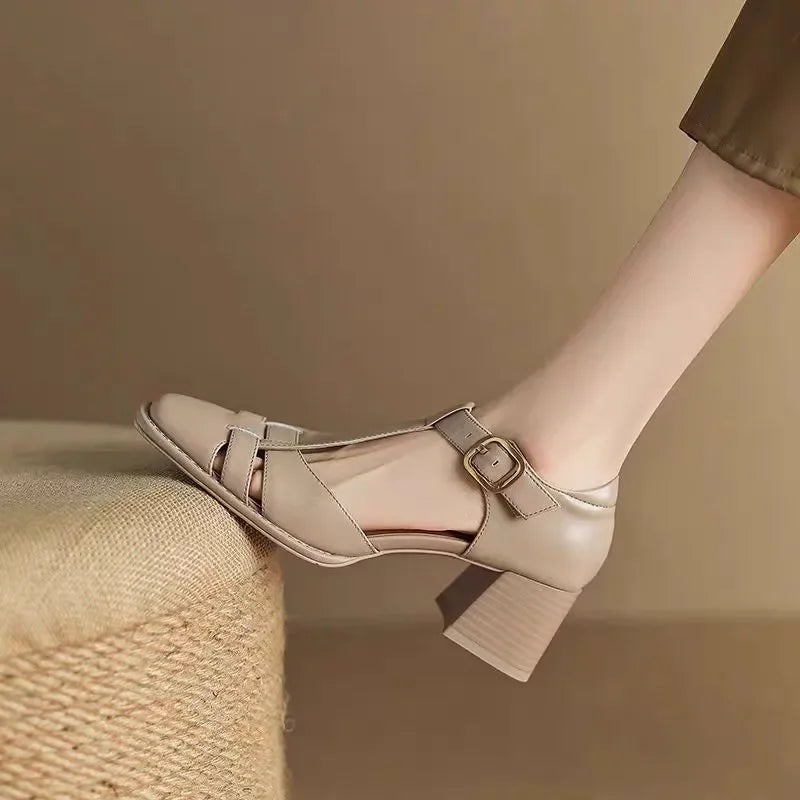 Madeline Block Heels