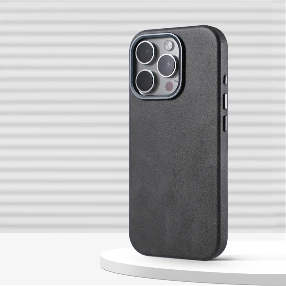 Verona Retro MagSafe Leather Case