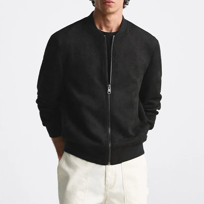 Felix Suede Bomber