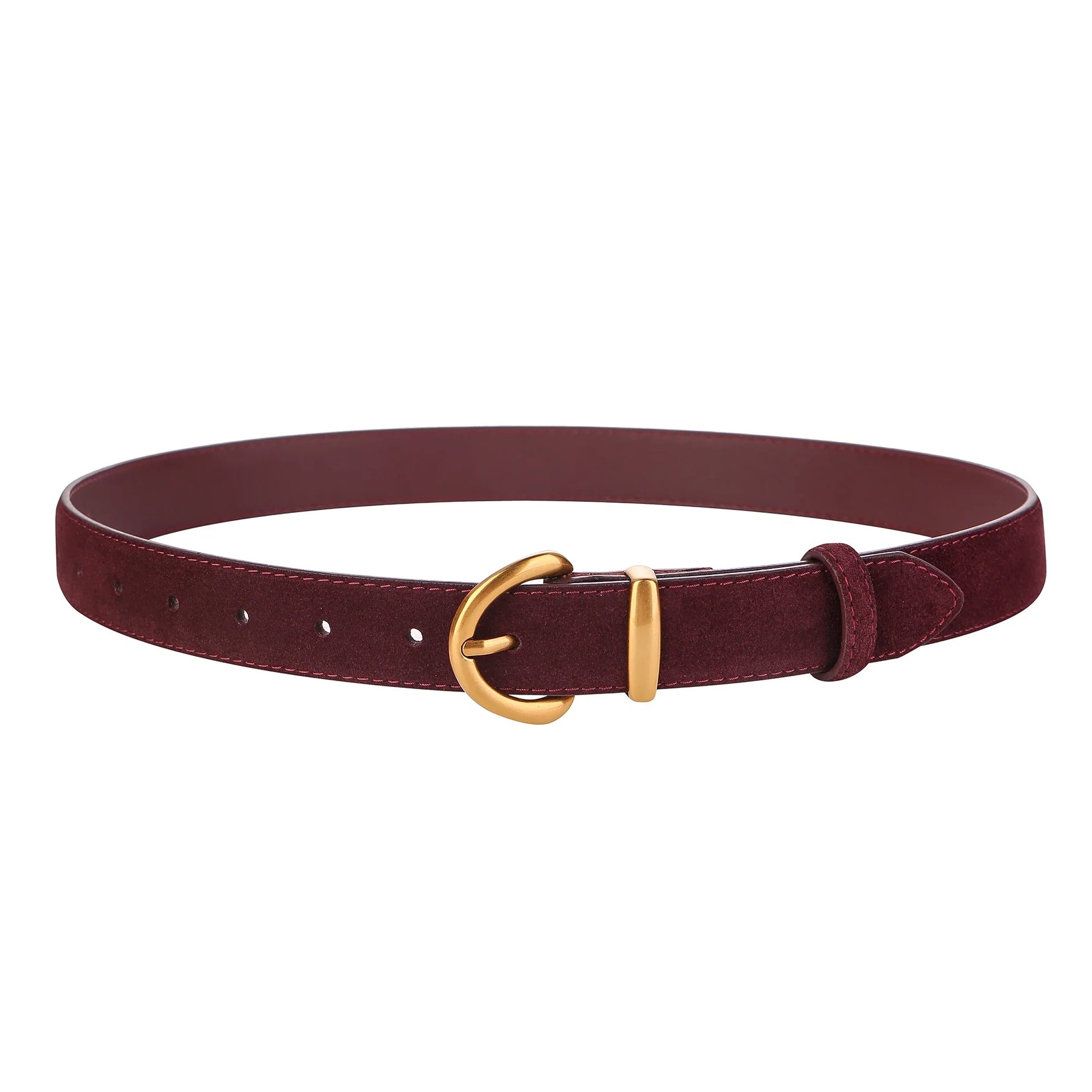 Sienna Suede Leather Belt