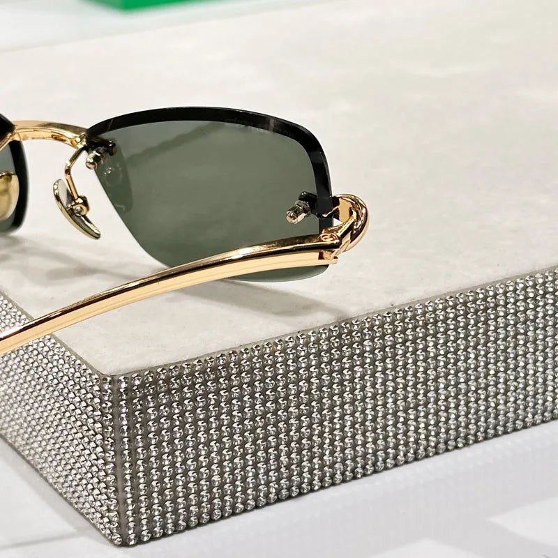 Liora Rimless Sunglasses