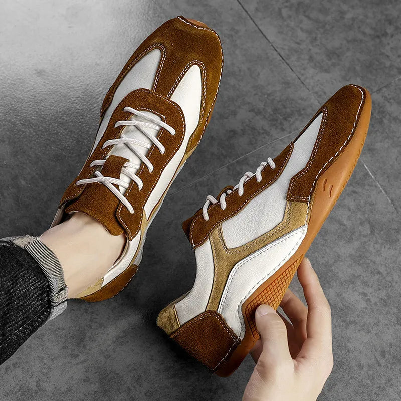 Suede Gum Sneakers