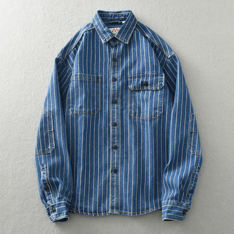 Vintage Cotton Button-Up
