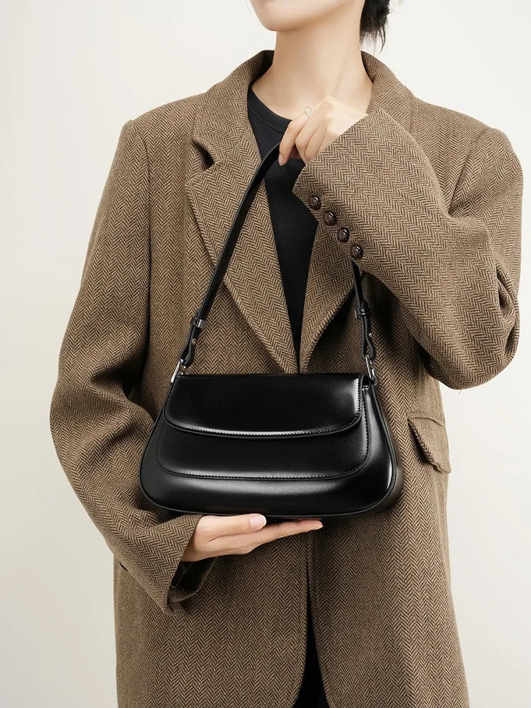 Mara Leather Saddle Bag