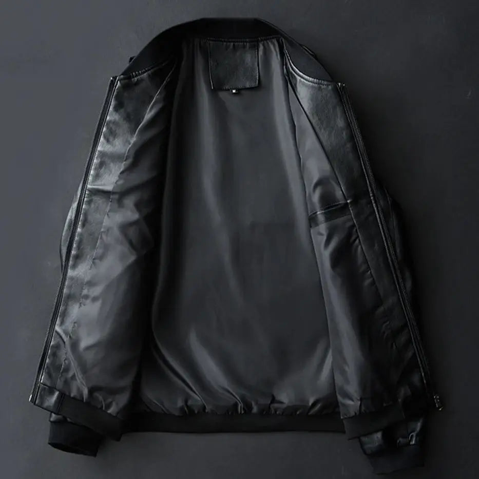 Leon Korean Leather Jacket