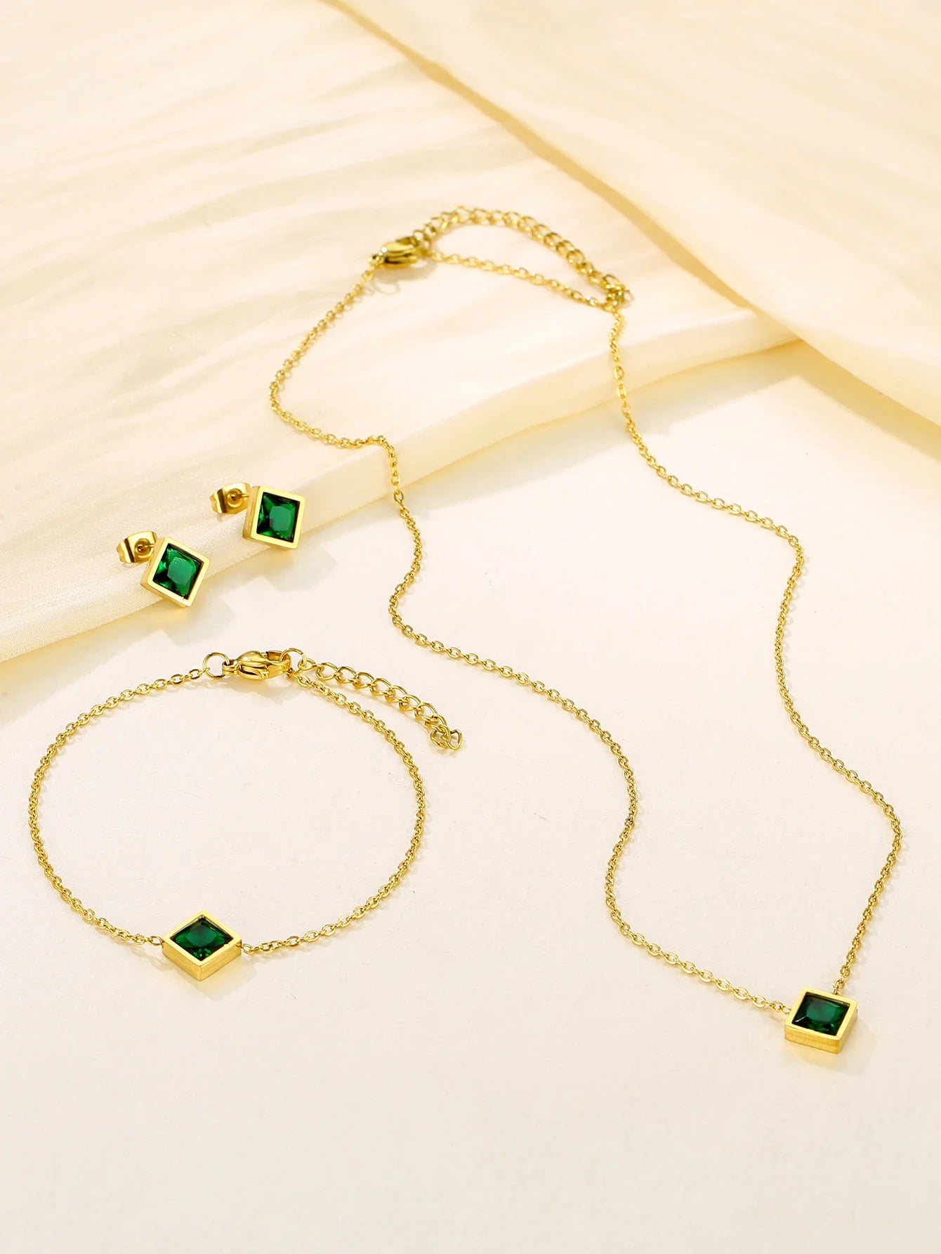 Elise Stone Jewelry Set