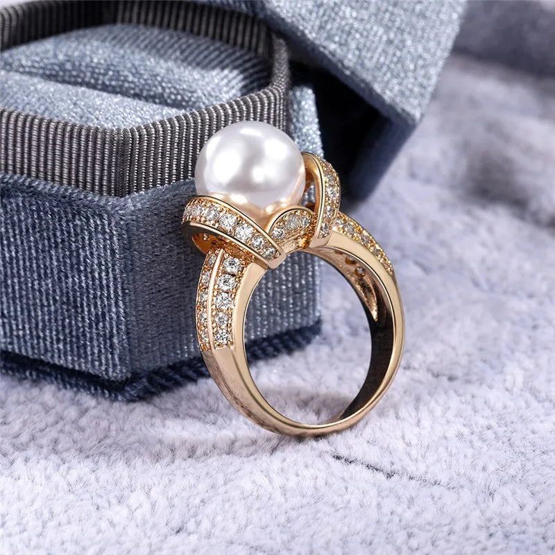 Celeste Pearl Ring