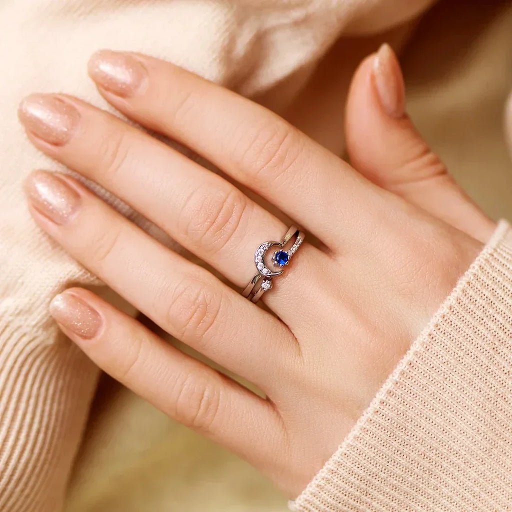 Celeste™ | Moon & Stars Ring