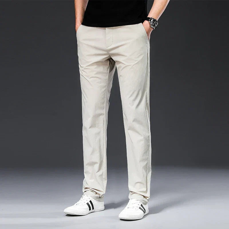 SLIM FIT STRETCH PANTS
