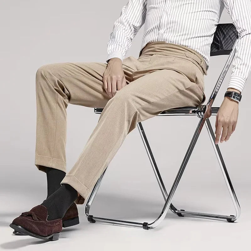 Old Money Pleated Trousers