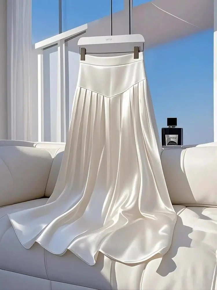 Alina Satin Skirt