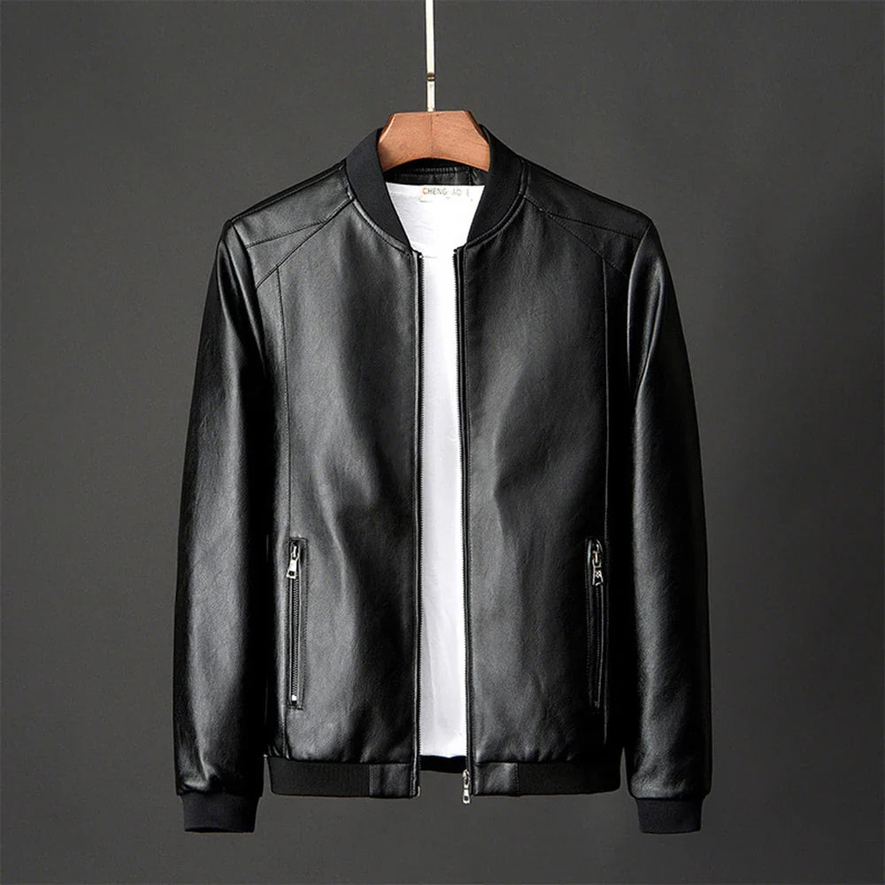 Leon Korean Leather Jacket