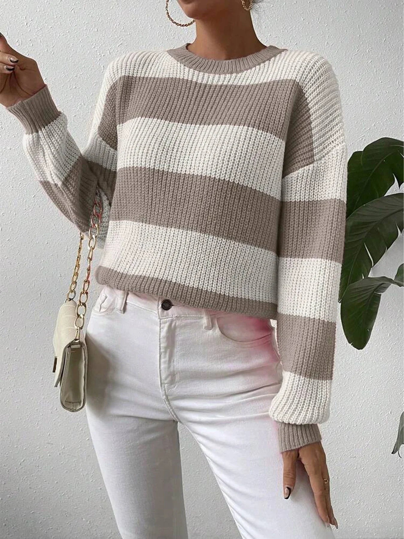 Sophie Striped Knit Sweater