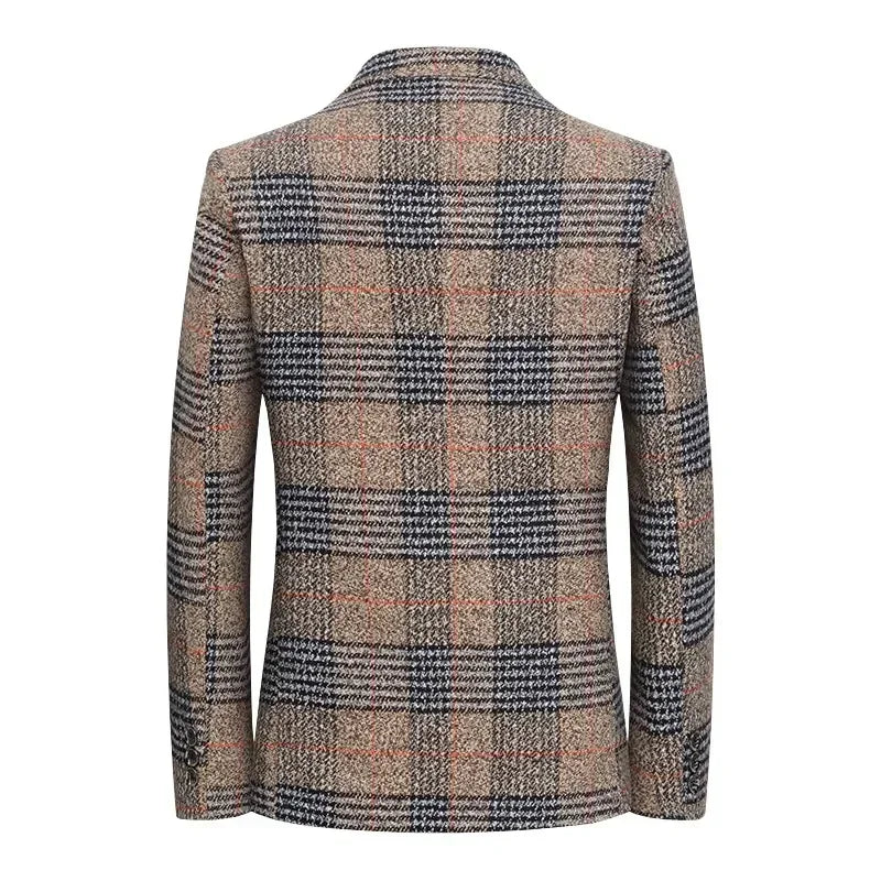 Saville Plaid Blazer