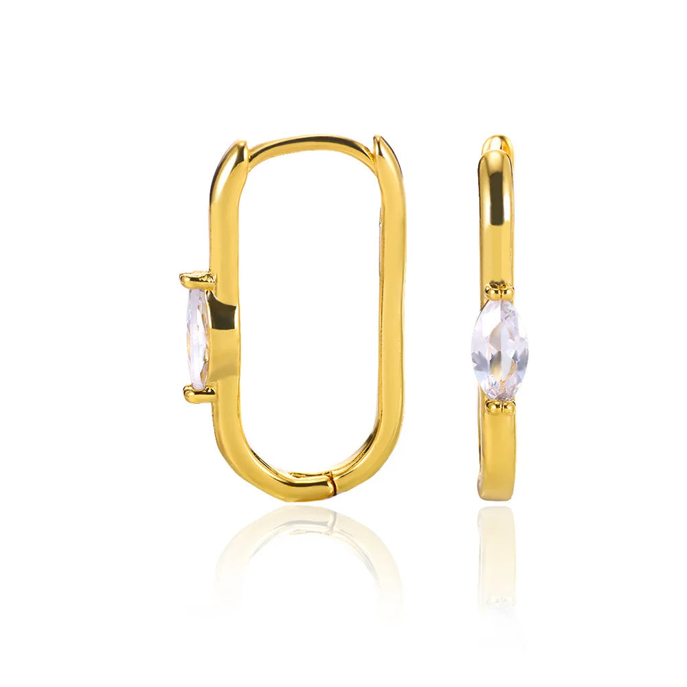 Alina Square Earrings