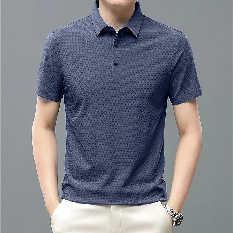 Classic Textured Polo Tshirt