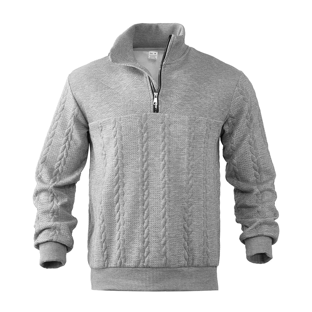 Heritage Knit Half-Zip Sweater