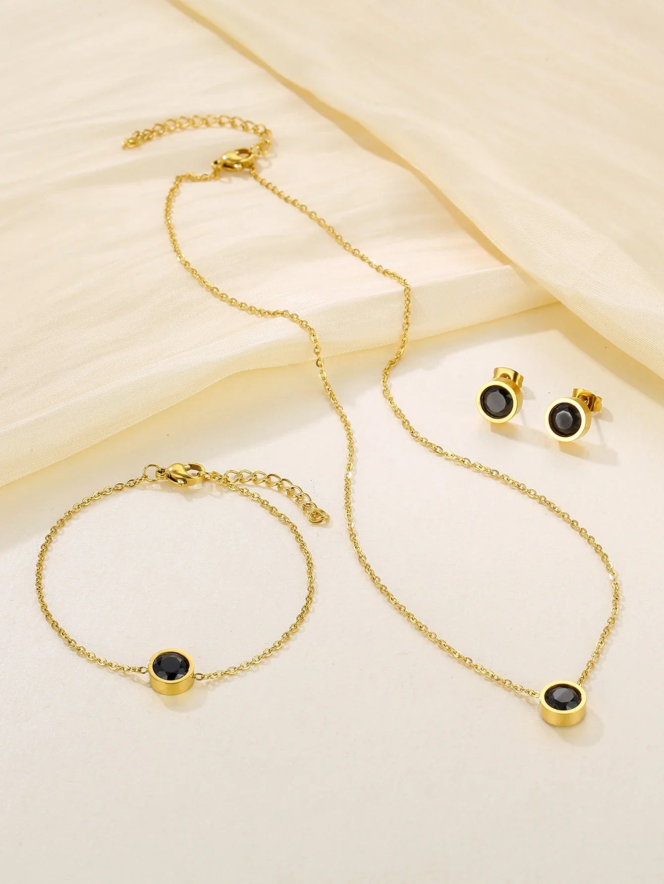 Elise Stone Jewelry Set