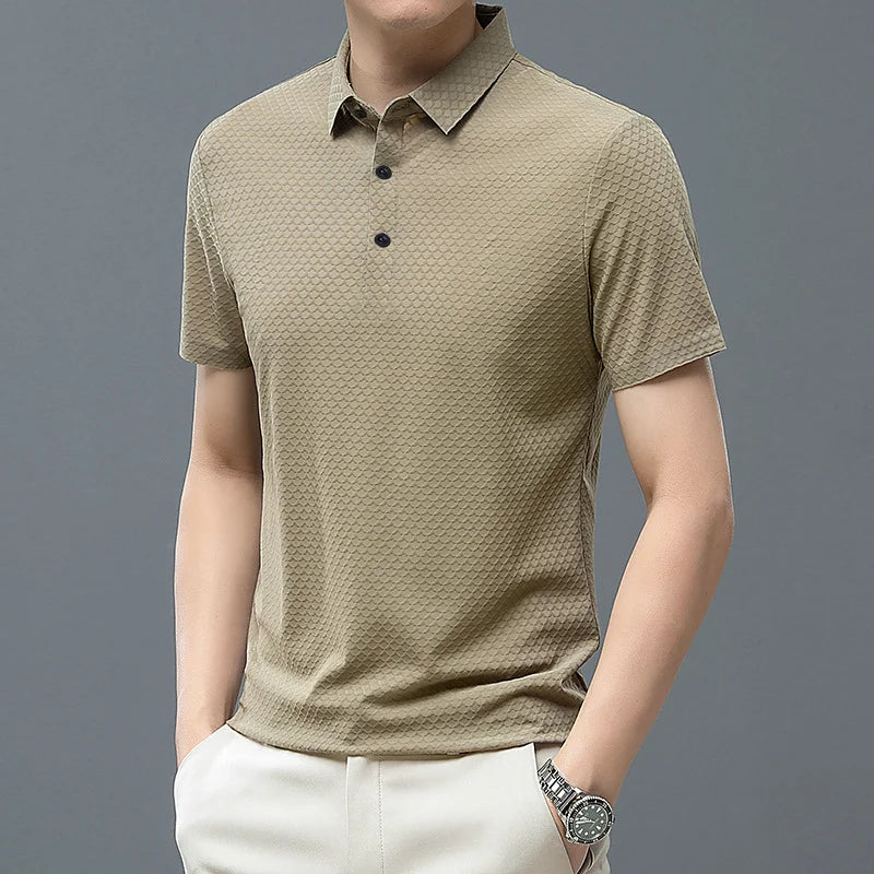 Classic Textured Polo Tshirt