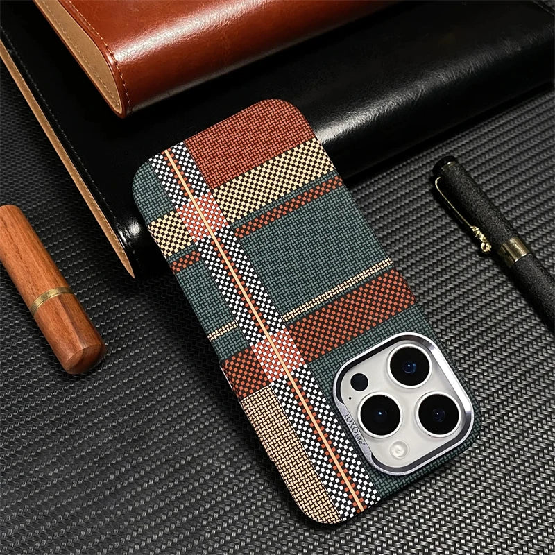 Stratos Plaid MagSafe Case