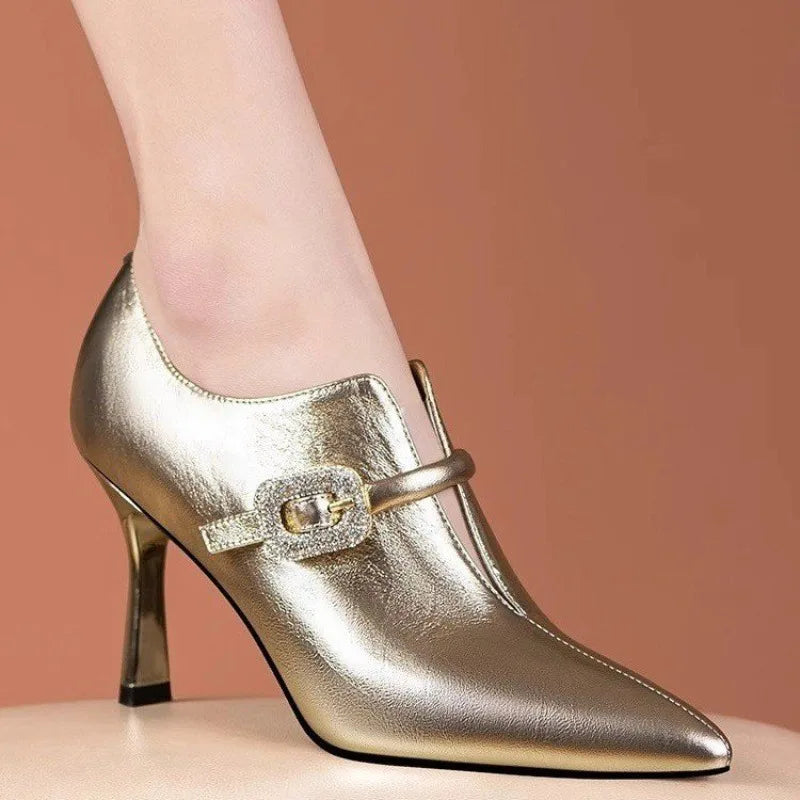 Trina Tish Leather Stilettos