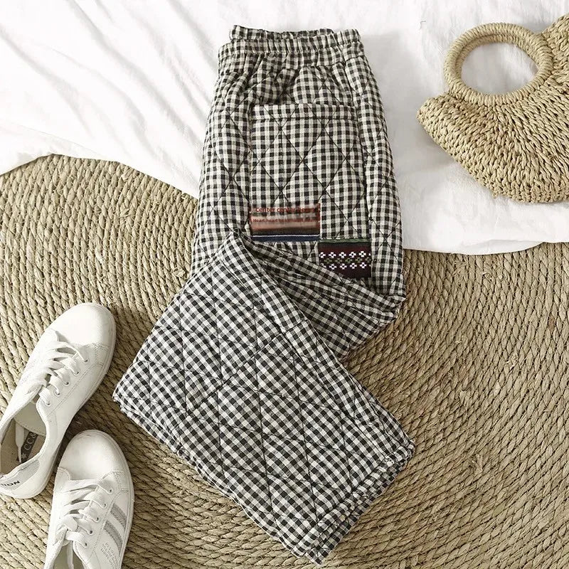 Freya Cotton Patchwork Pants