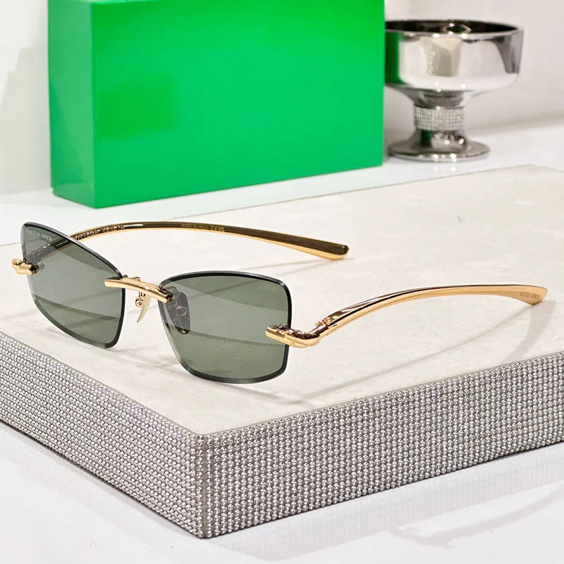 Liora Rimless Sunglasses