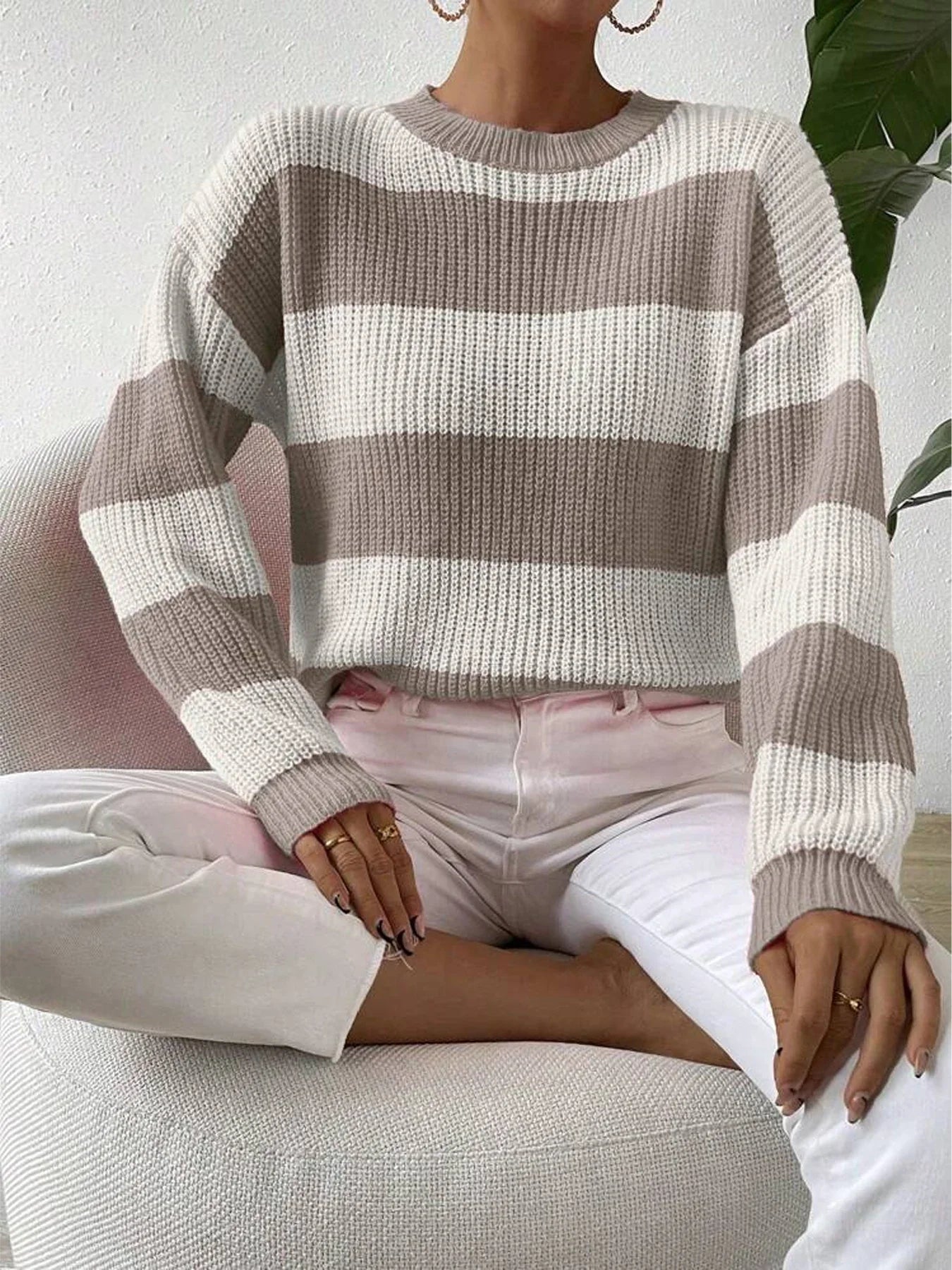 Sophie Striped Knit Sweater