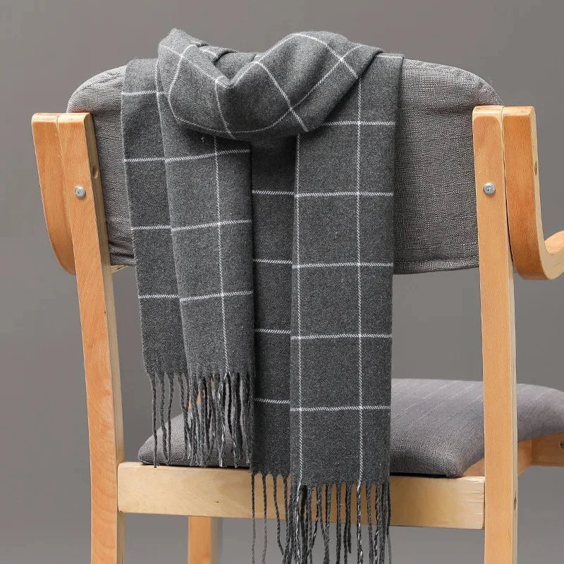 Owen Plaid Winter Scarf
