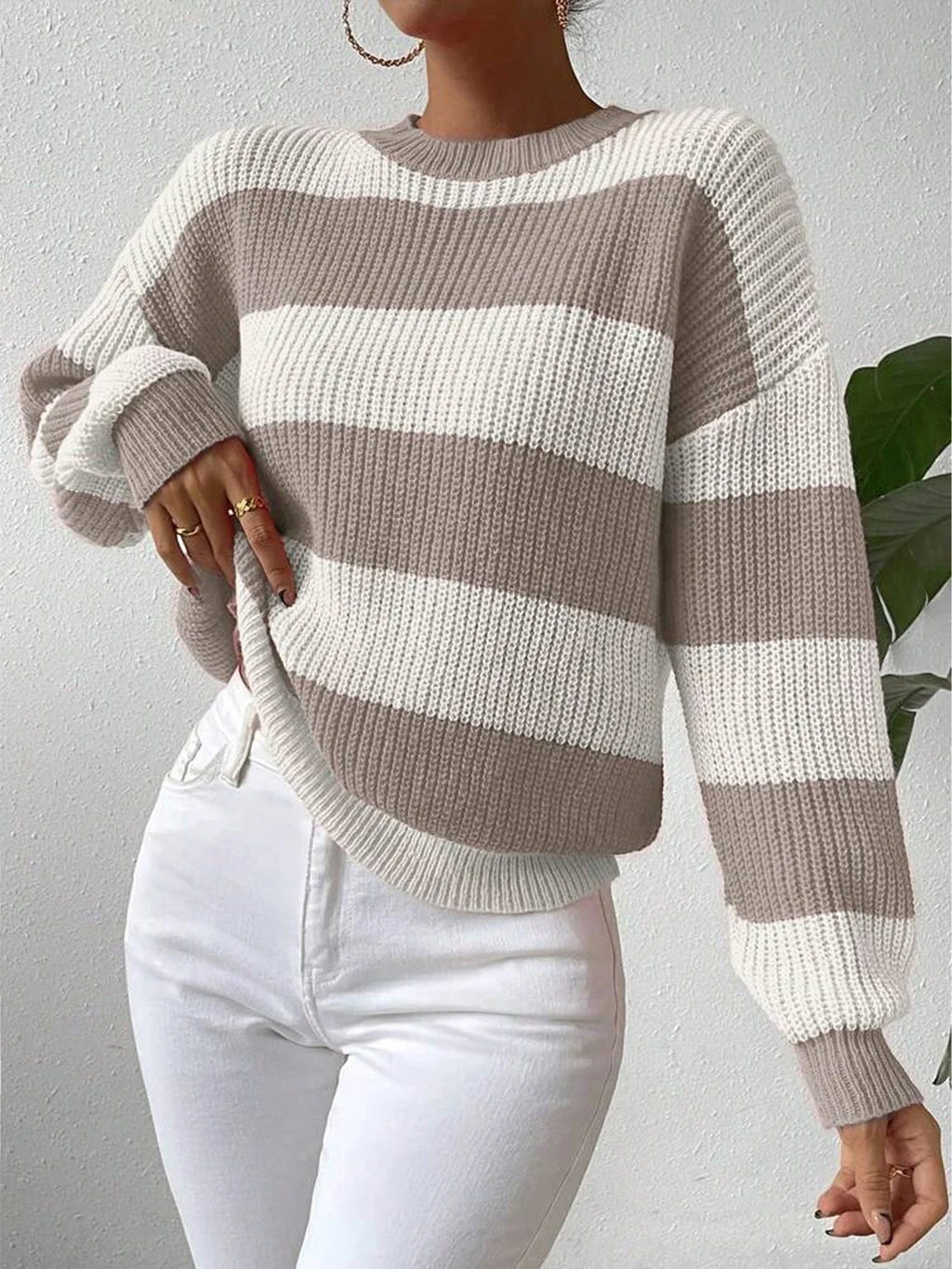 Sophie Striped Knit Sweater