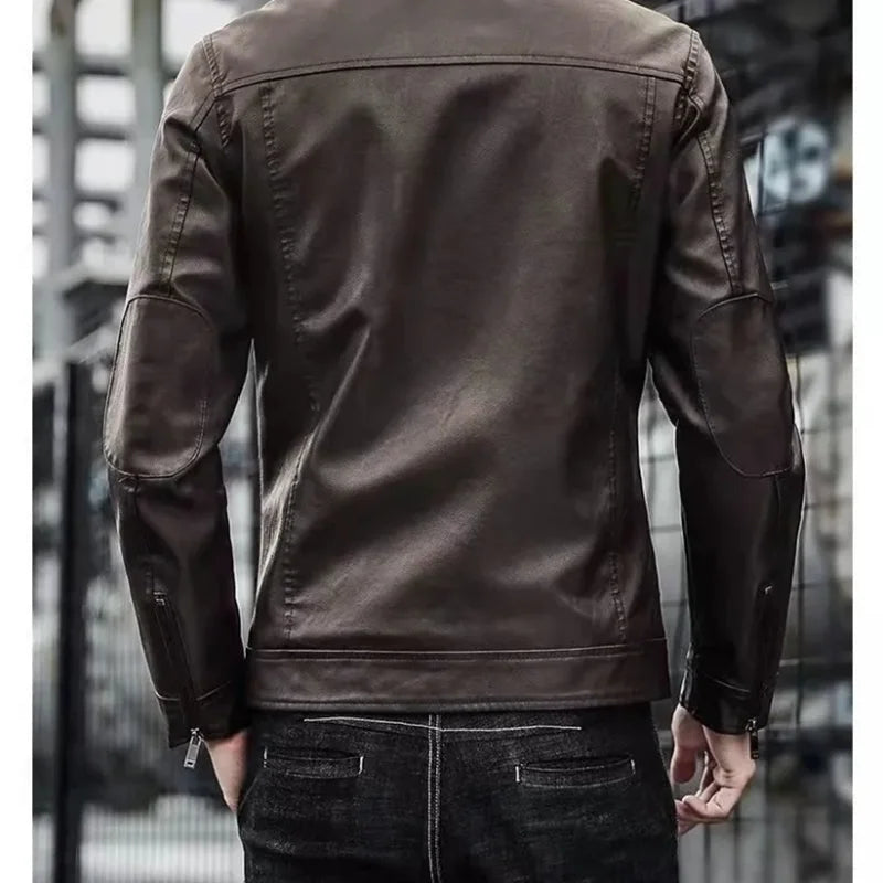Damon Leather Street Jacket