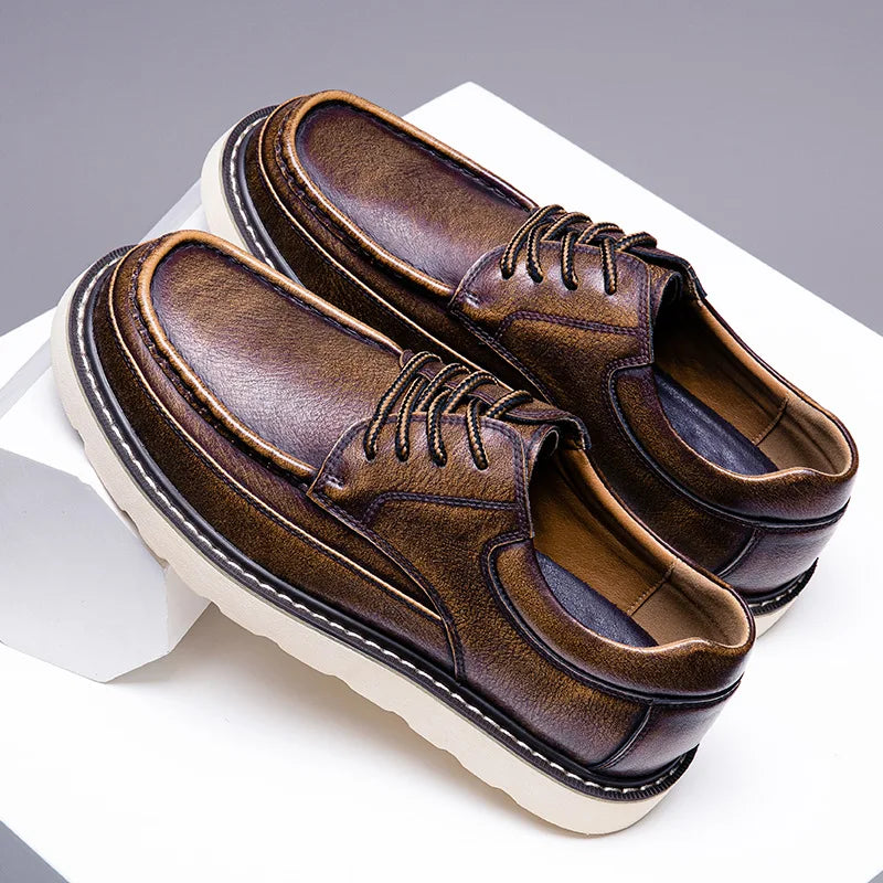 Enzo Genuine Leather Shoes