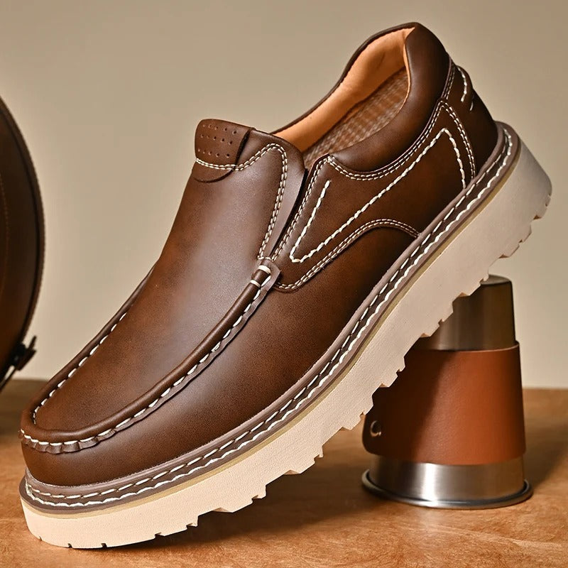 Cameron™ | Genuine Leather Slip-On Loafers