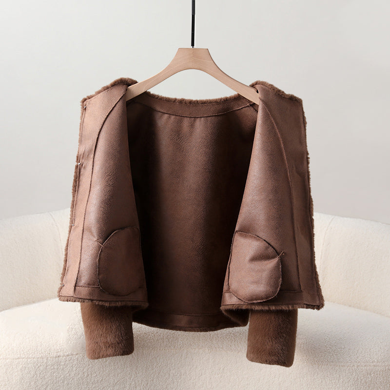 Veronica™ | Elegant Velvet Coat