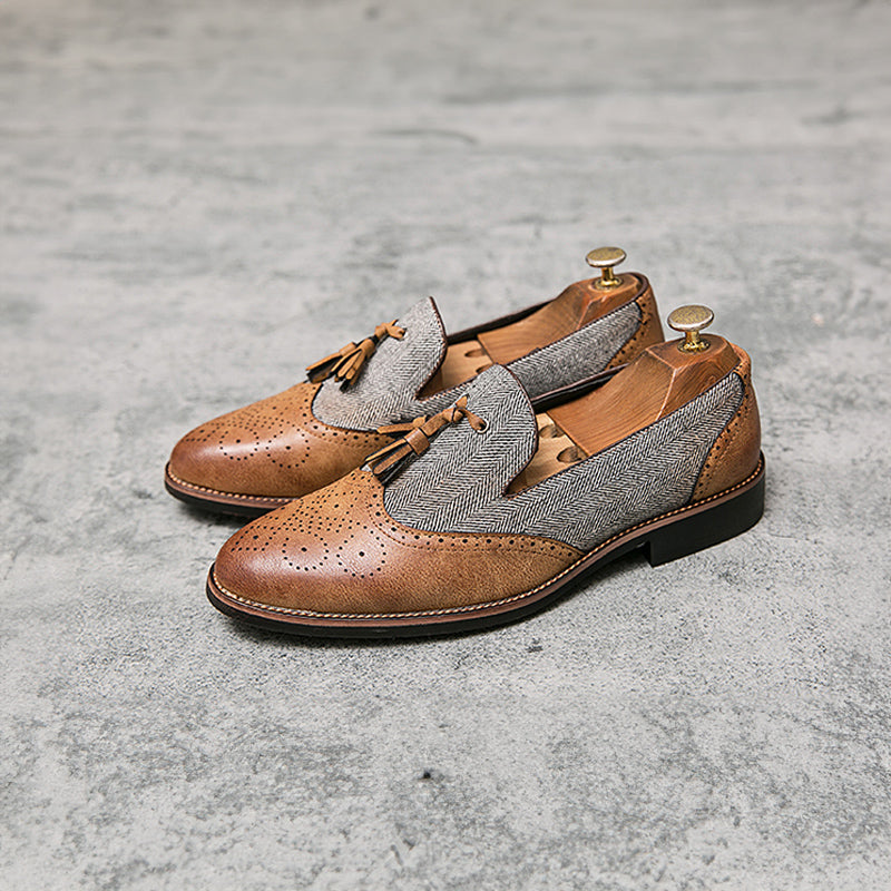 Elwood™ | Retro Leather Loafers