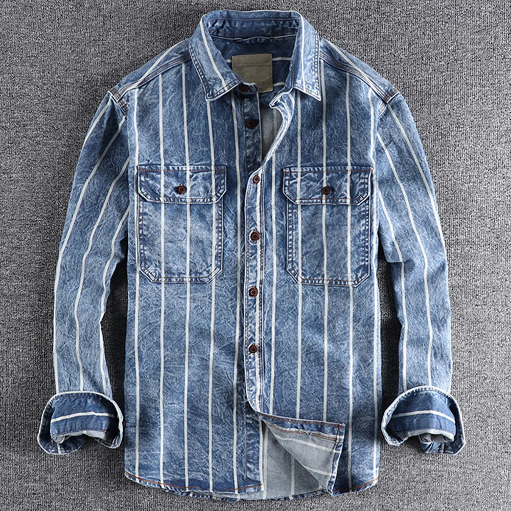 Dawson™ | Striped Denim Shirt