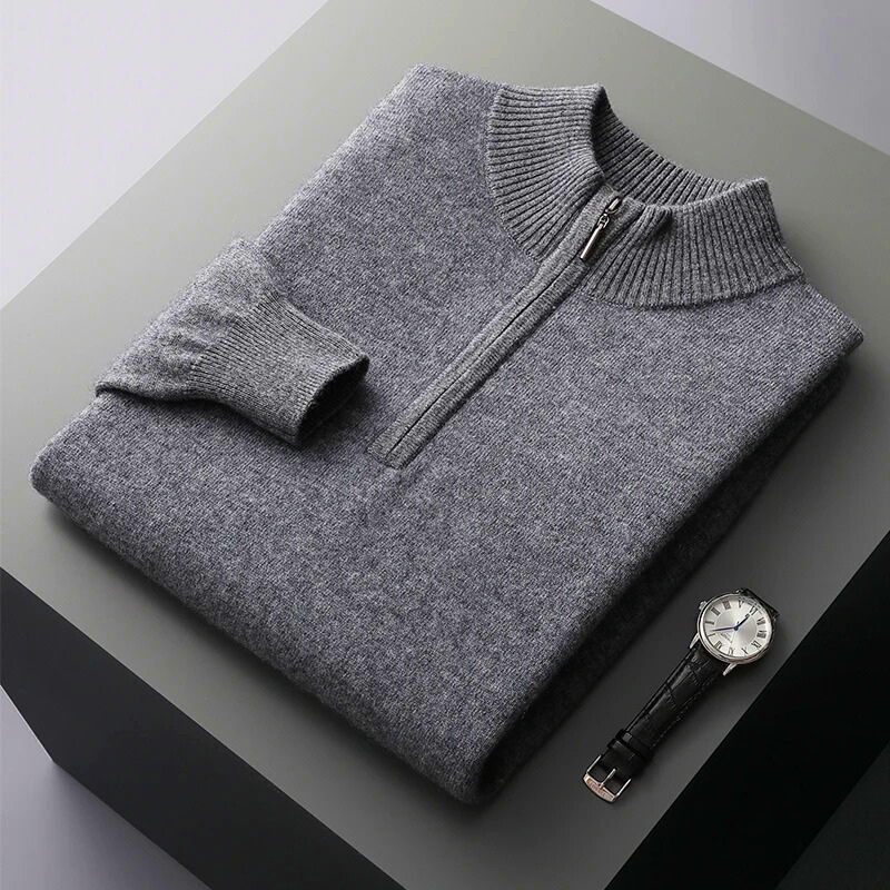 Oslo Merino Half Zip Sweater