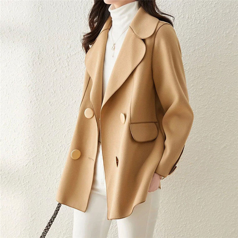 Aveline™ | Classic Woolen Coat
