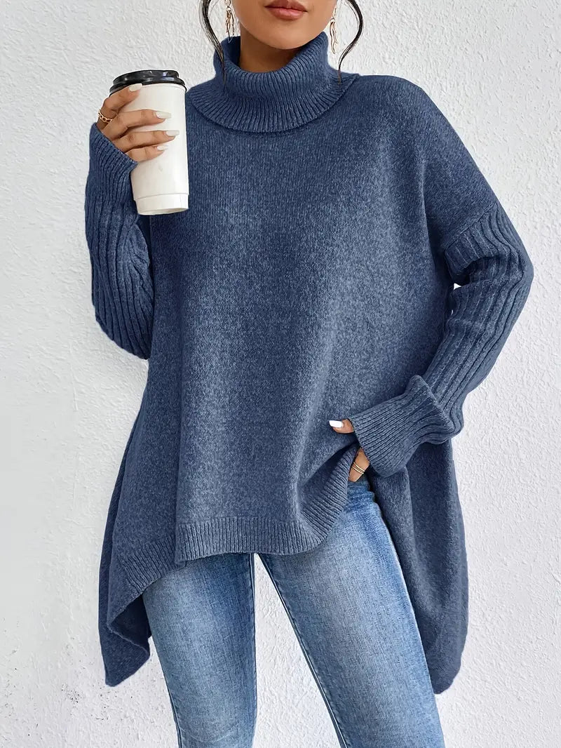 Melanie™ Long Turtleneck Sweater