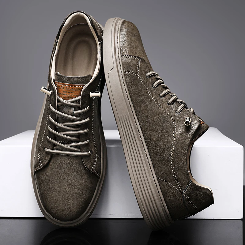 Brooklyn Leather Sneakers