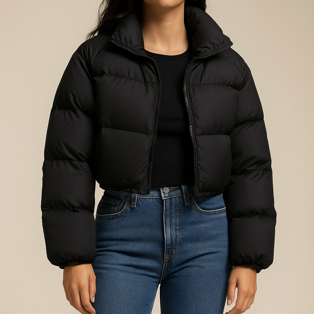 Jeanette Cropped Down Jacket