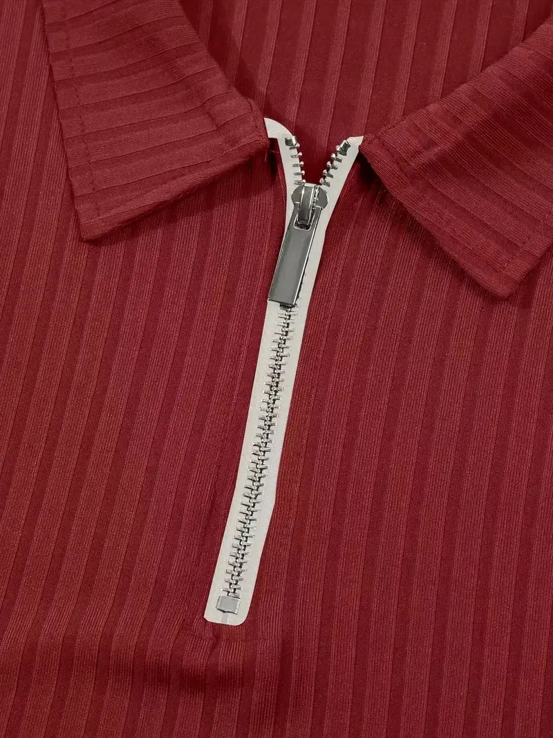 Ryder™ | Ribbed Zip Sweater