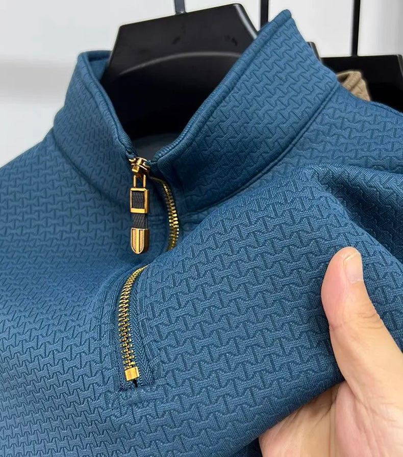 Oliver™ | Golden Zip Sweater