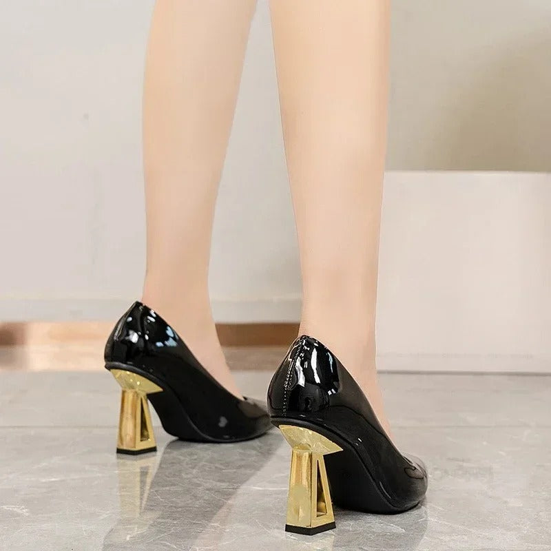 Serena Leather Stilettos