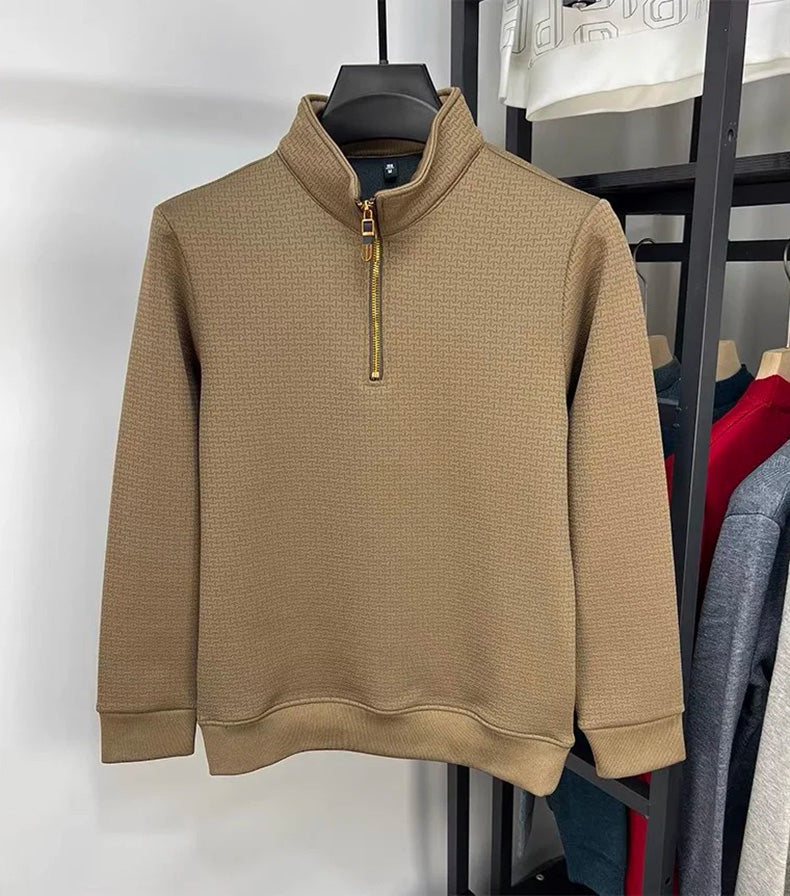Oliver™ | Golden Zip Sweater