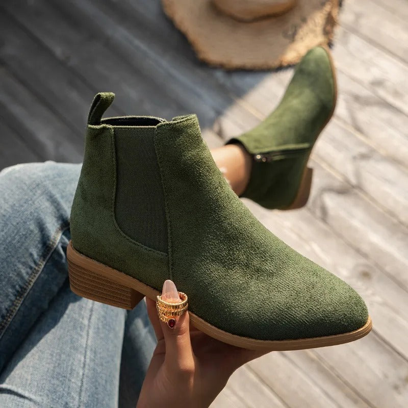 Aurora™ | Zippered Ankle Boots