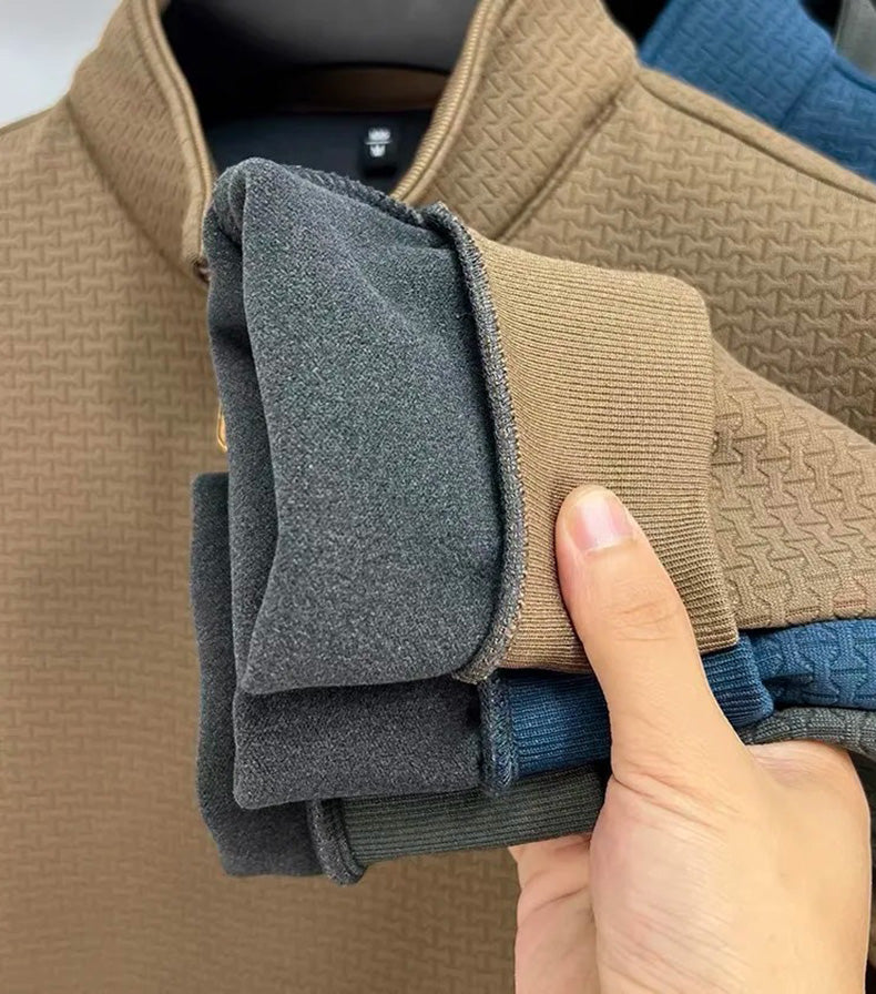 Oliver™ | Golden Zip Sweater