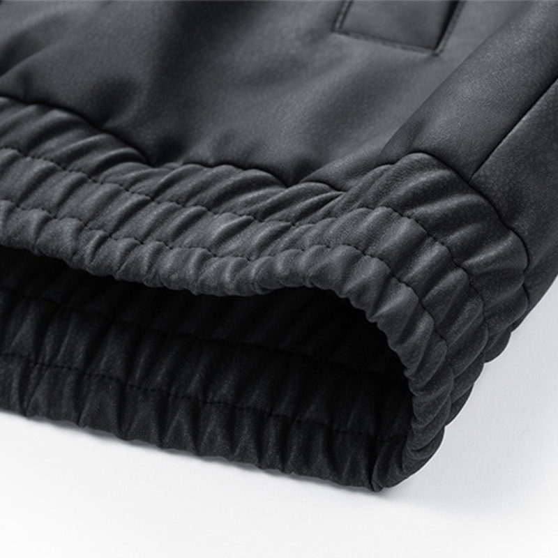 Classic Bomber Leather Jacket