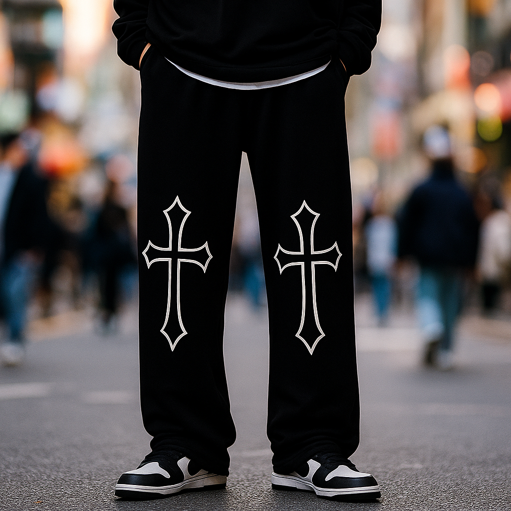 Gothic Cross Sweatpants