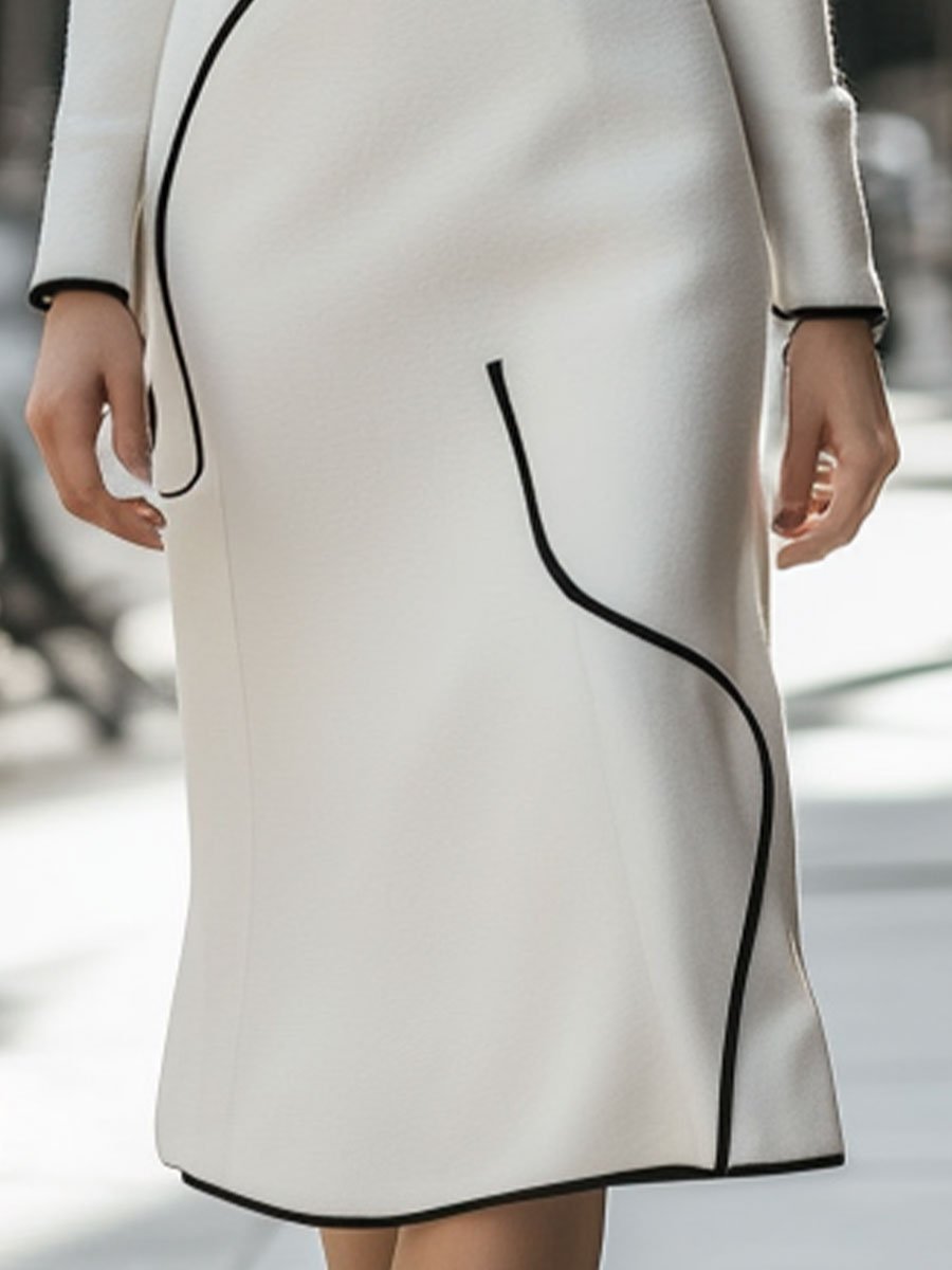 Lily™ | Ivory Bodycon Dress